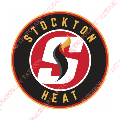 Stockton Heat Customize Temporary Tattoos Stickers NO.9157